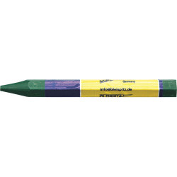 Crayon gras de marquage forestier hexagonal VERT la boite de 12