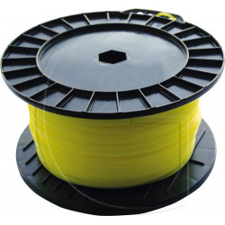 Fil nylon étoile débroussailleuse Ø 2,4mm x 180m
