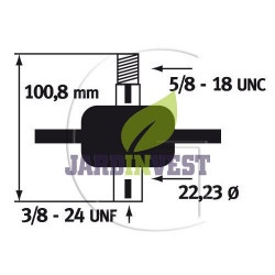 Palier de lame MTD 09321