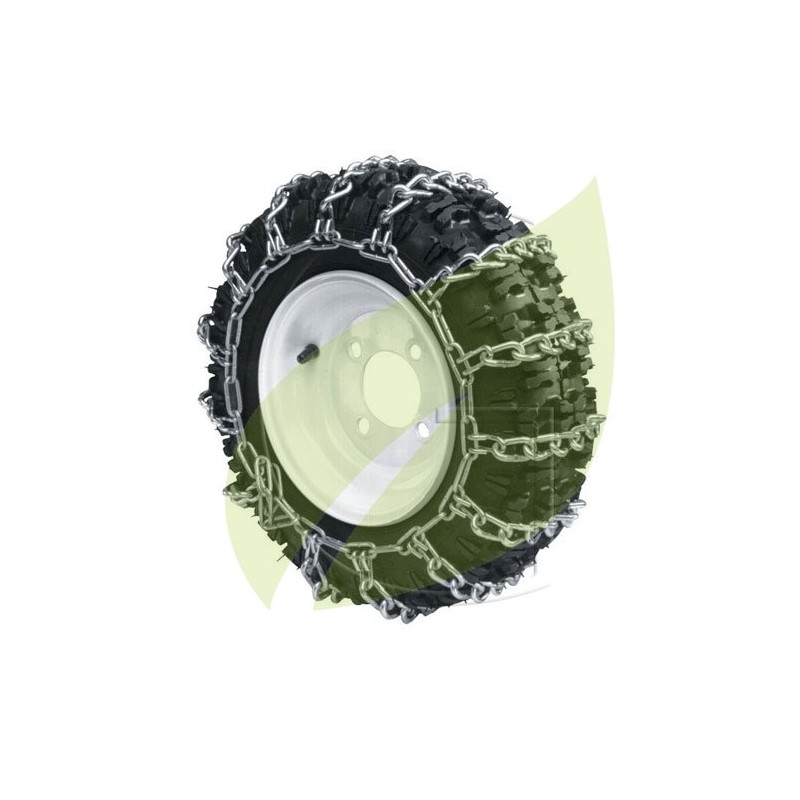 Chaines à neige pour pneumatique 23 x 8.50 - 12 modèle à échelles Chaines à neige pour pneumatique 23 x 8.50 - 12 modèle à échelles