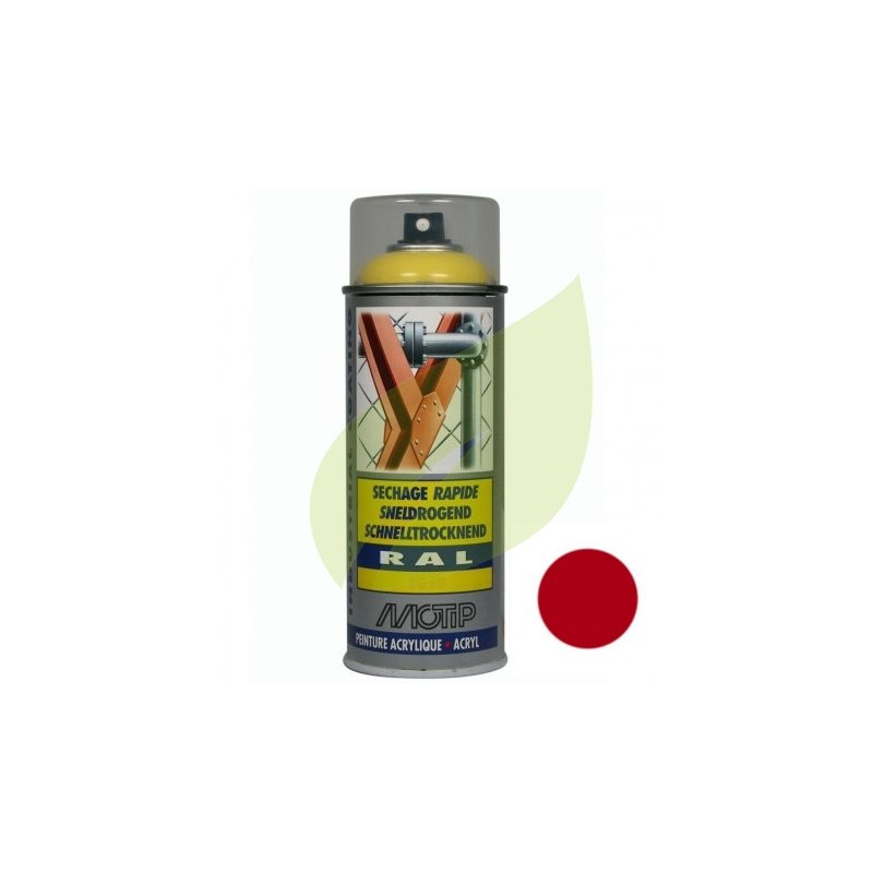 Bombe de peinture rouge MTD aérosol 400 ml