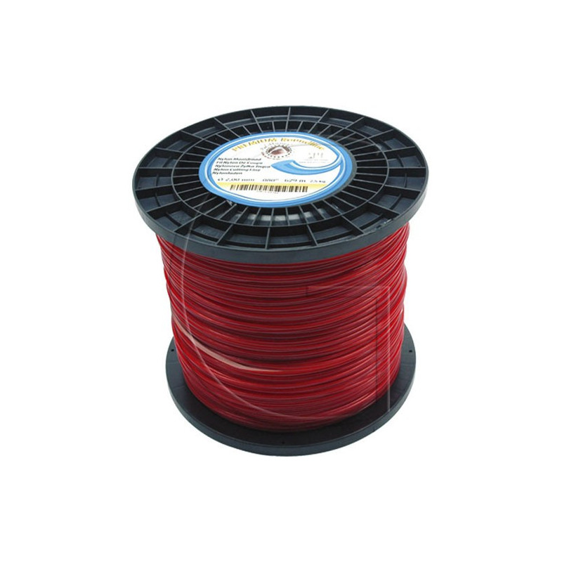 Bobine de fil nylon rond pour debrousailleuse 629 METRES - Ø 2 MM